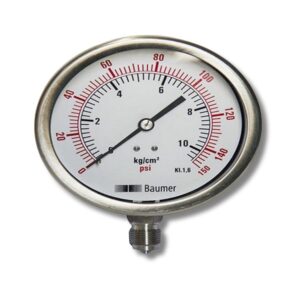 Stainless_Steel_BAUMER_Pressure_Gauge