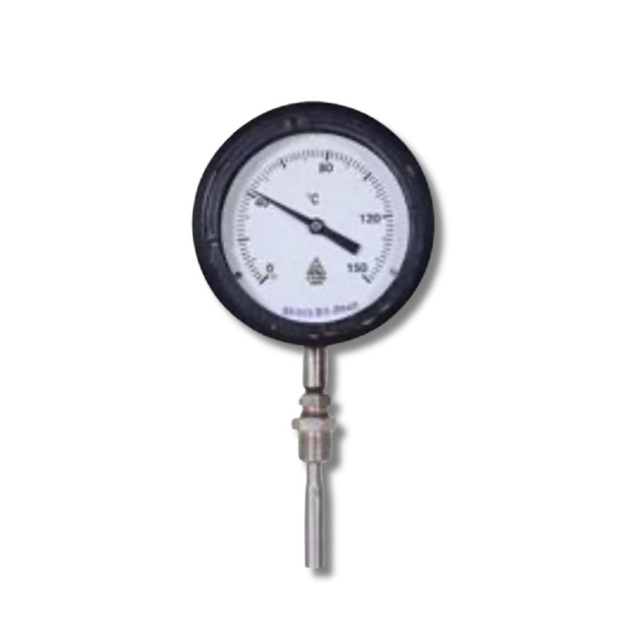 H Guru Gas Filled Rigid Stem Type Temperature Gauge