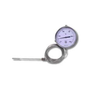H Guru Mercury In Steel Distance Type Temperature Gauge