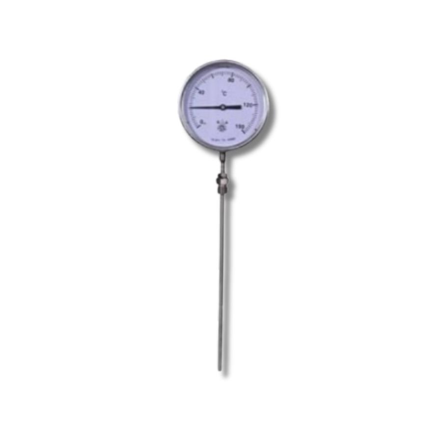 H Guru Mercury In Steel Rigid Stem Type Temperature Gauge - Image 2